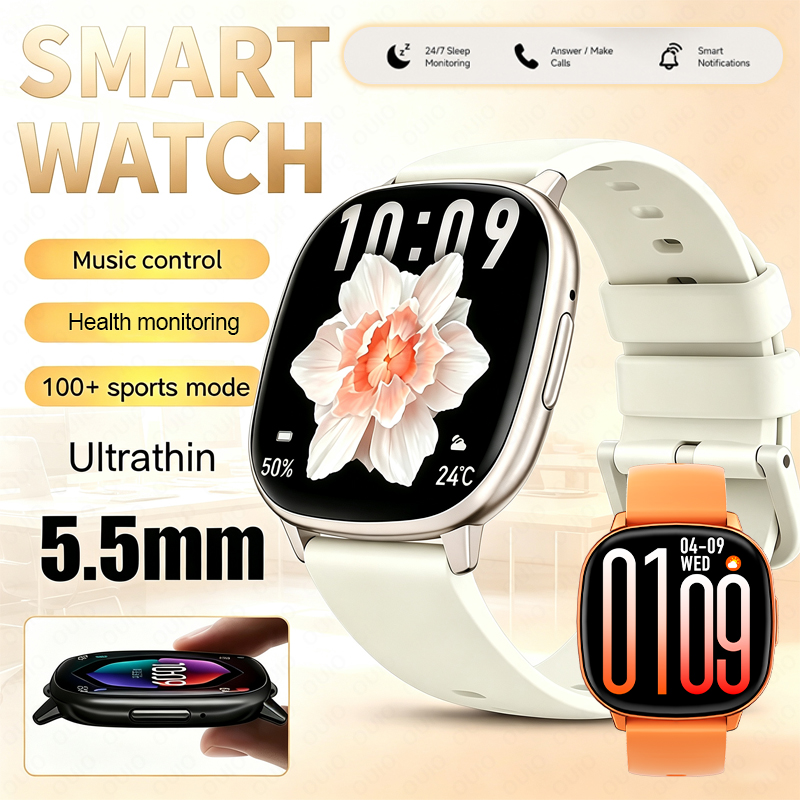 Smartwatch Face - 5.5mm Ultra Thin Smart Watch HD17