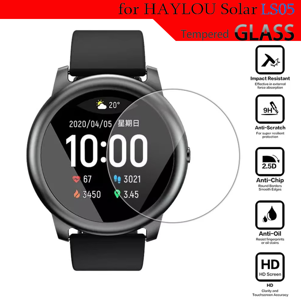 Smartwatch Watch Accessories - Tempered Glass For HayLou Solar LS05