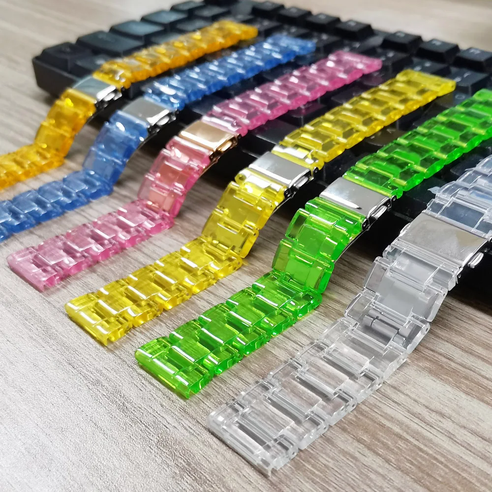 Titan Smartwatch Accessories - Transparent Glacier band for Samsung Galaxy