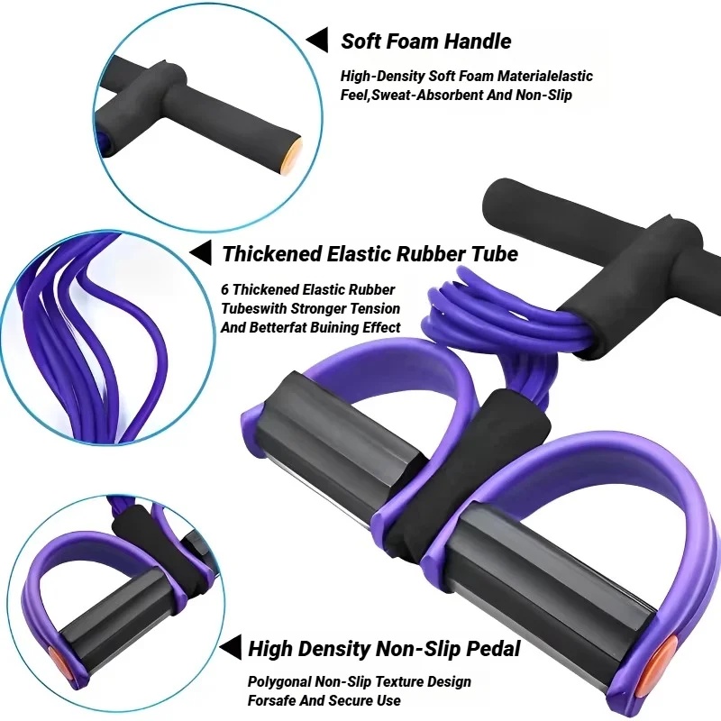 4‑Tube Pedal Tension Rope Mult - Milanaise Mesh Band recension och pris