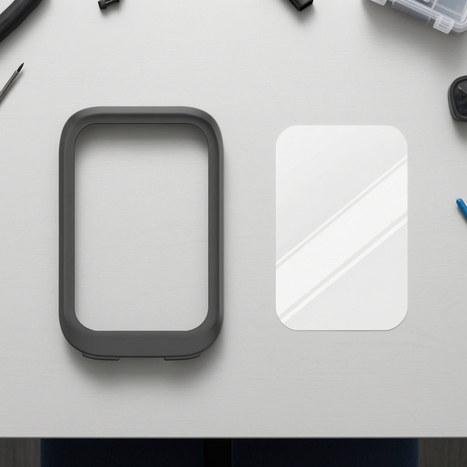 Silicone Case with Screen Prot - Screen Protector Film recension och pris