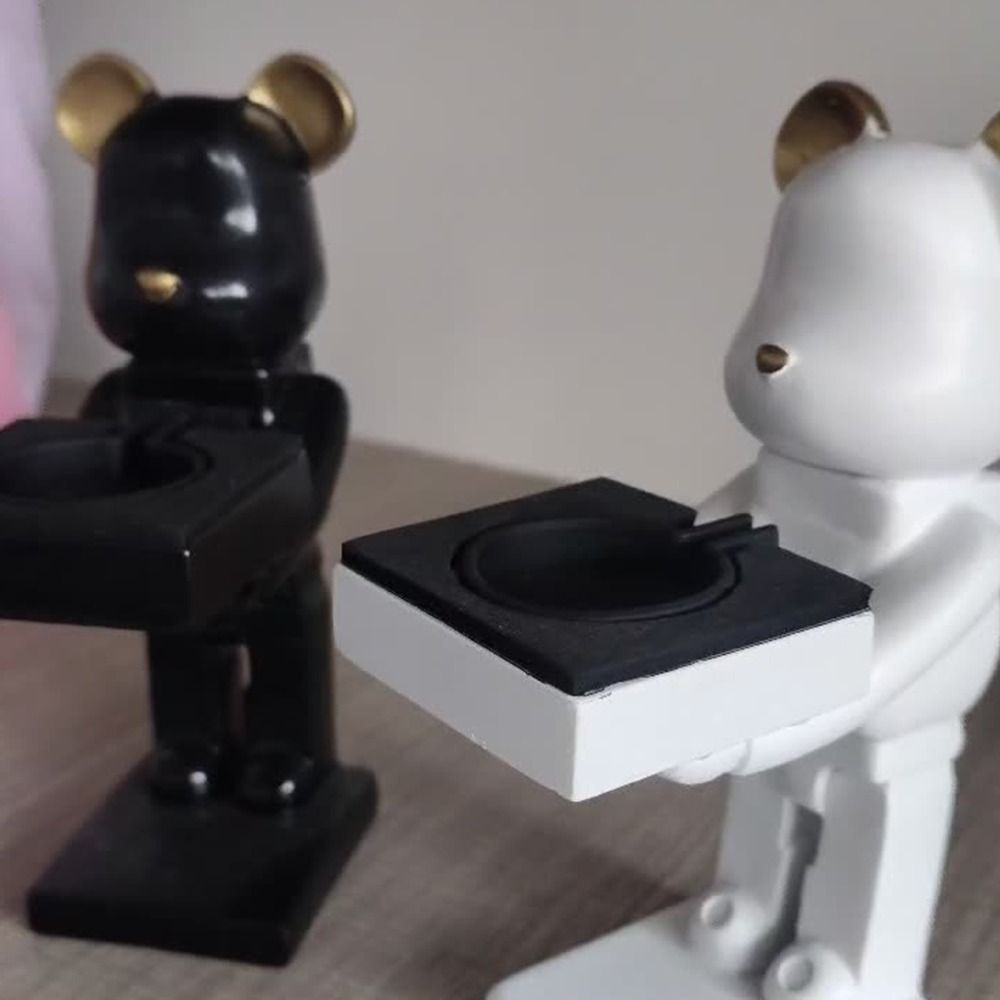 Multicolor Cartoon Bear Watch  - Wireless Charger Watch recension och pris