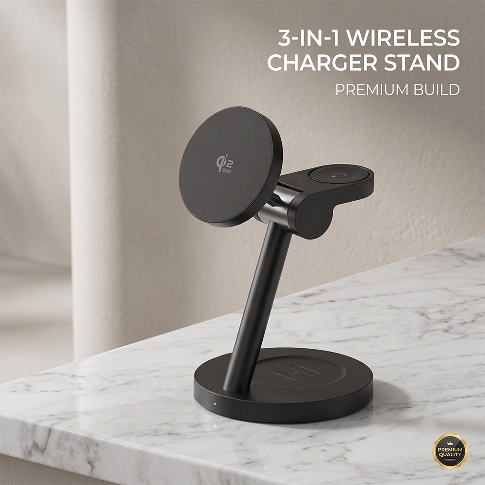 Qi2.2 25W Magnetic Fast Wirele - Wireless Charger Watch recension och pris