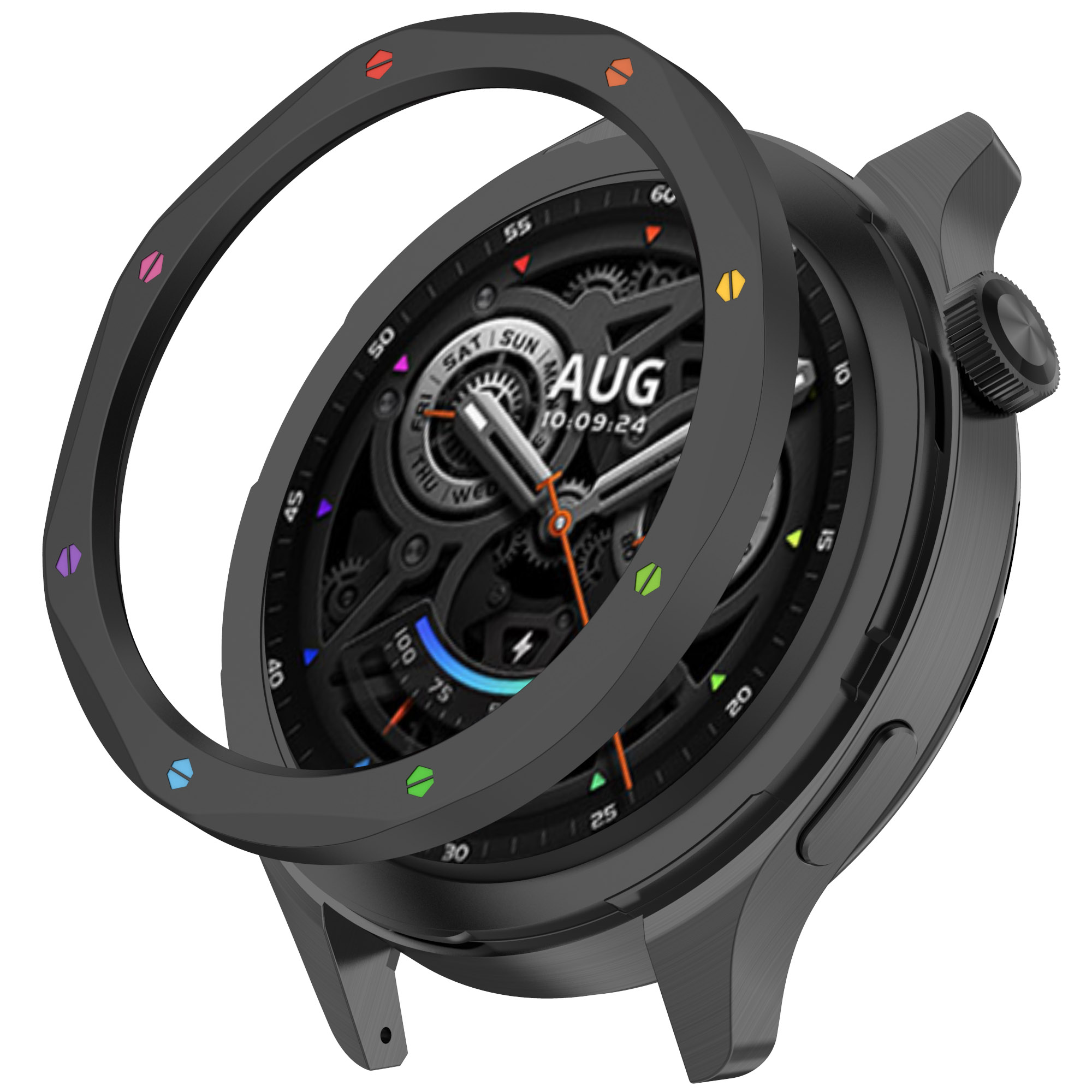 Metal Bezel Ring Case For Xiao - Xiaomi Smartwatch Accessories recension och pris