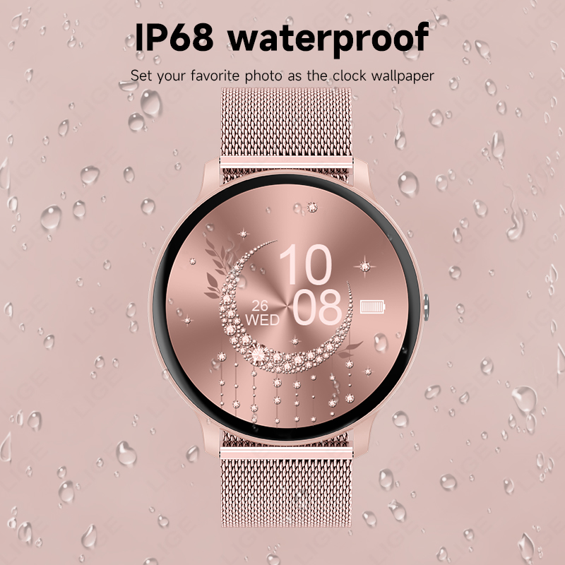 LIGE Waterproof Women Smart Wa - Smartwatch Face recension och pris