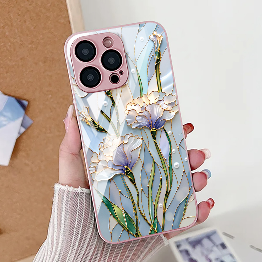Lotus Flower Phone Case For iP - Screen Protector Film recension och pris