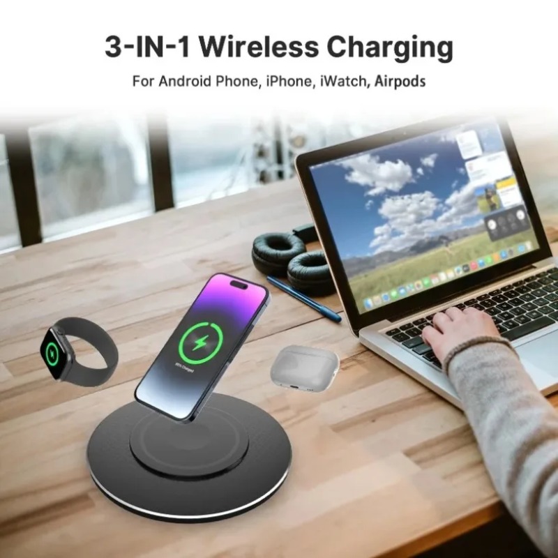 Compact 15W 3 In 1 Wireless Ch - Wireless Charger Watch recension och pris