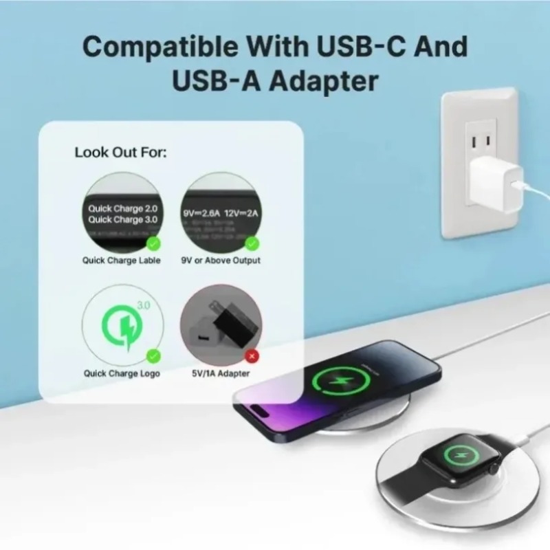 Compact 15W 3 In 1 Wireless Ch - Wireless Charger Watch recension och pris